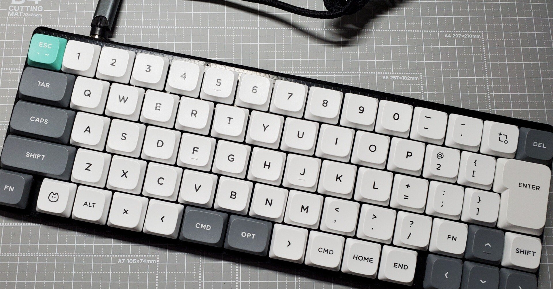 ビルドログ「Teihai70H」自作キーボードキット｜環