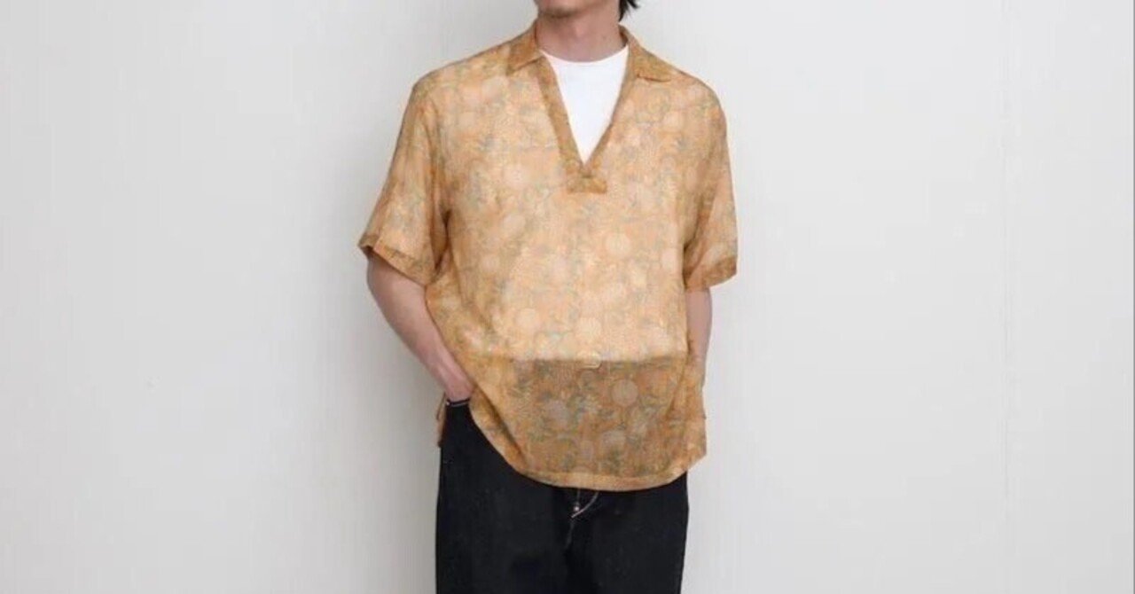 NICENESS「MADAN」— 夏を楽しむシルクスキッパーシャツ。】｜THIRTY