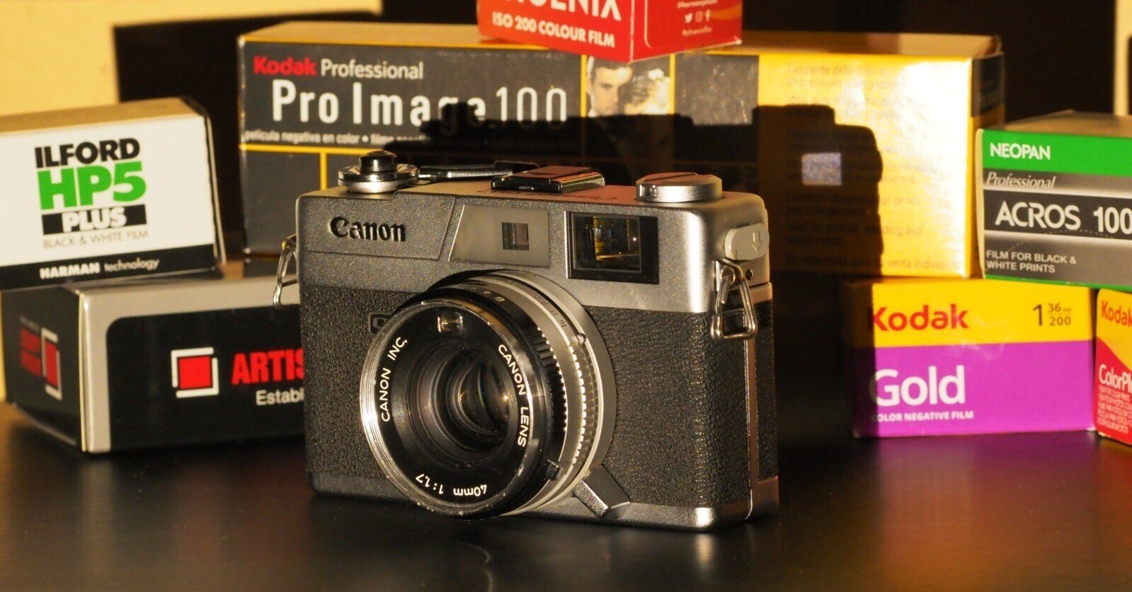作例あり】私の一番の愛機。Canon Canonet QL17｜AN9