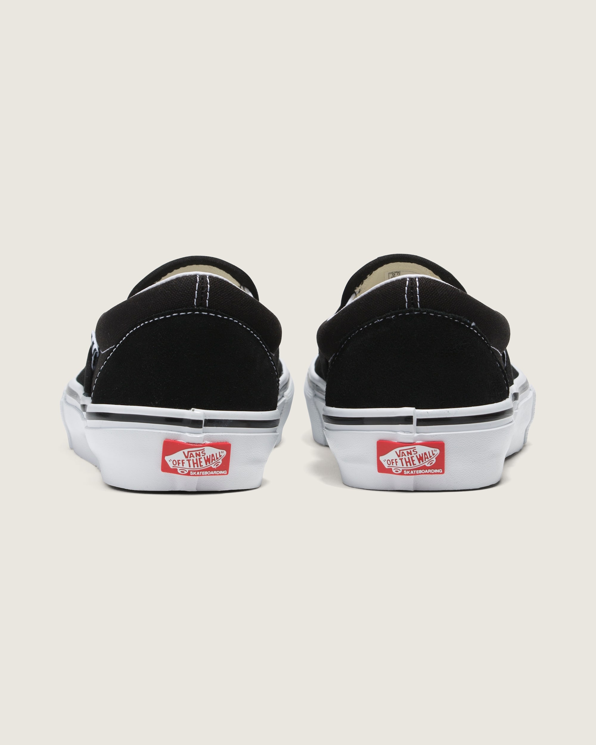 Vans | Skate Slip-On Black/White Skate Shoe