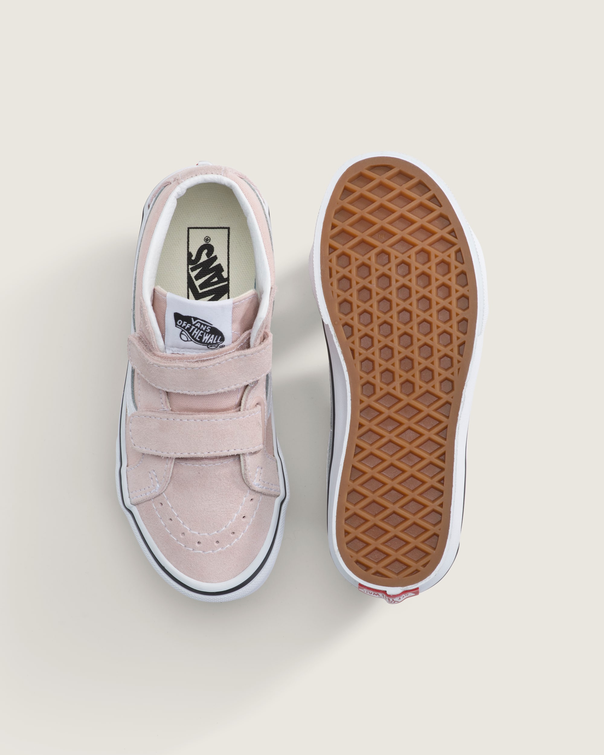 Little Kids SK8-Mid V Shoe in Sepia Rose Pink | Vans