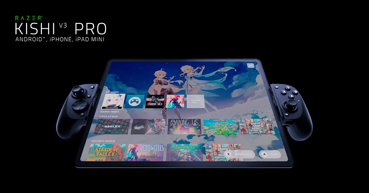 Razer Kishi V3 Pro XL Mobile Gaming Controller | Razer United States