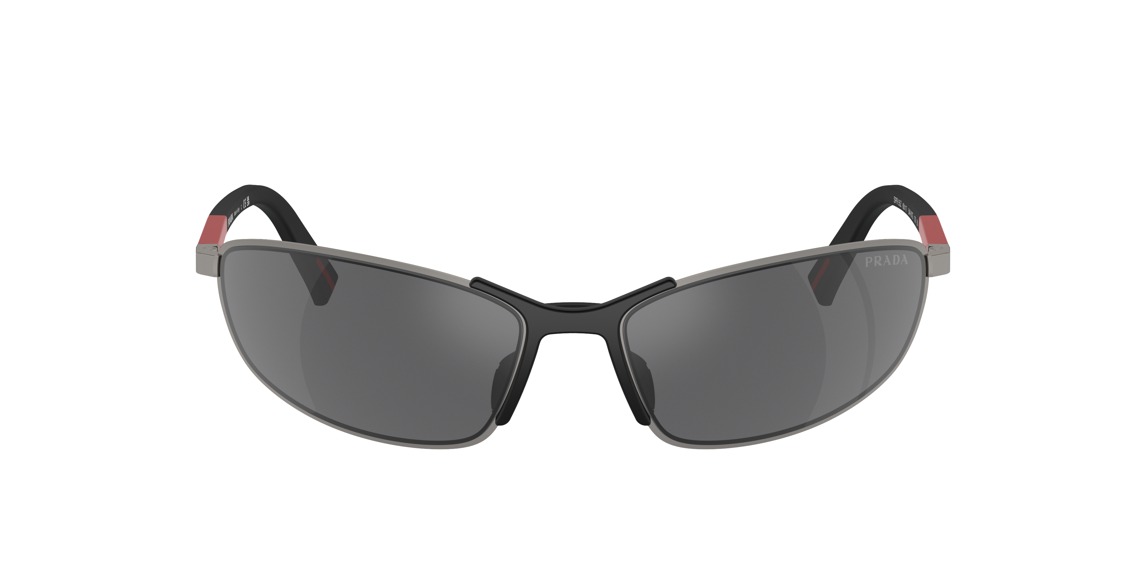Prada Linea Rossa PS 55ZS L (60 - 17) with Grey lenses and Grey
