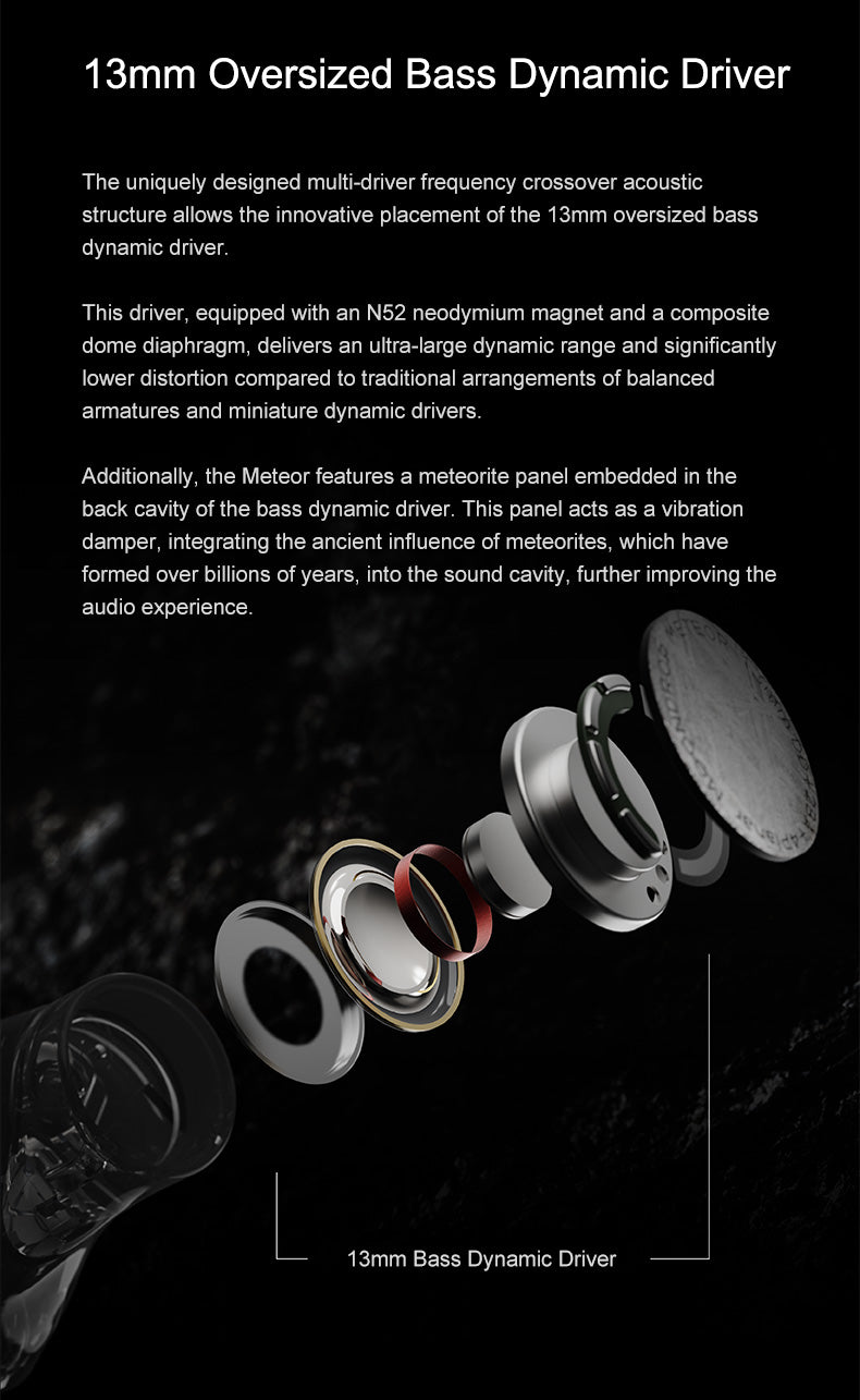 Moondrop Meteor Hybrid IEMs