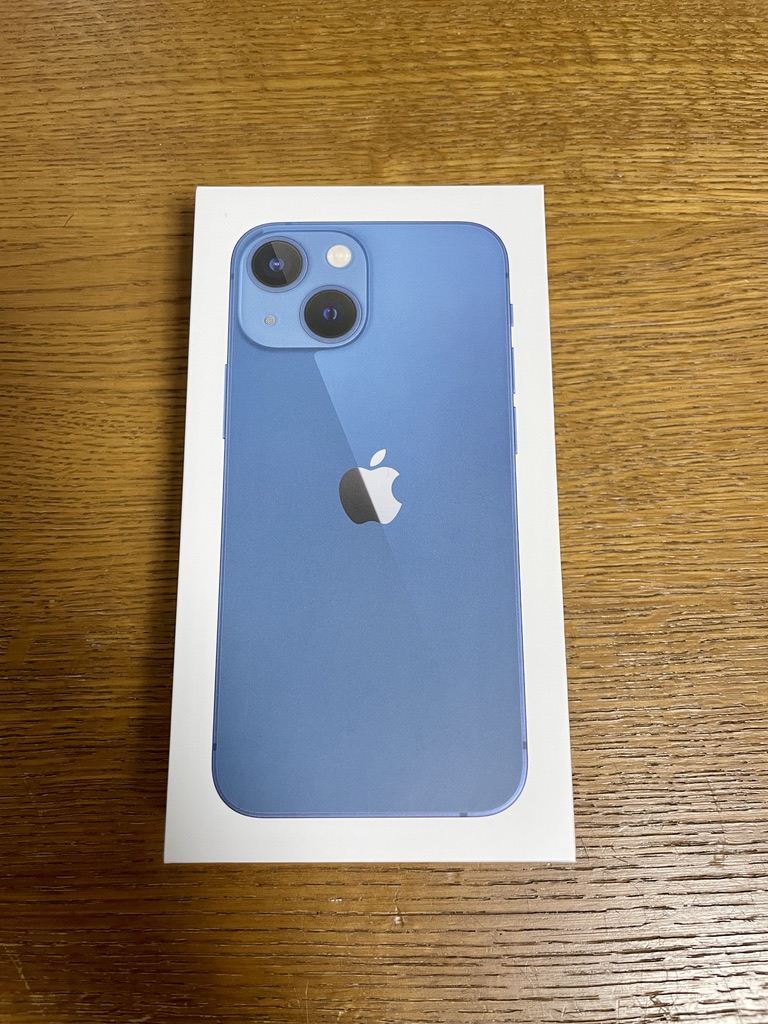 格安で入手したiPhone 13 mini ブルーを開封！ | AppleBamboo.com