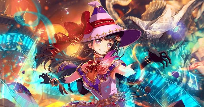 バンドリ！ガルパ】[孤高のウィザード]白金燐子のスキルとイラスト
