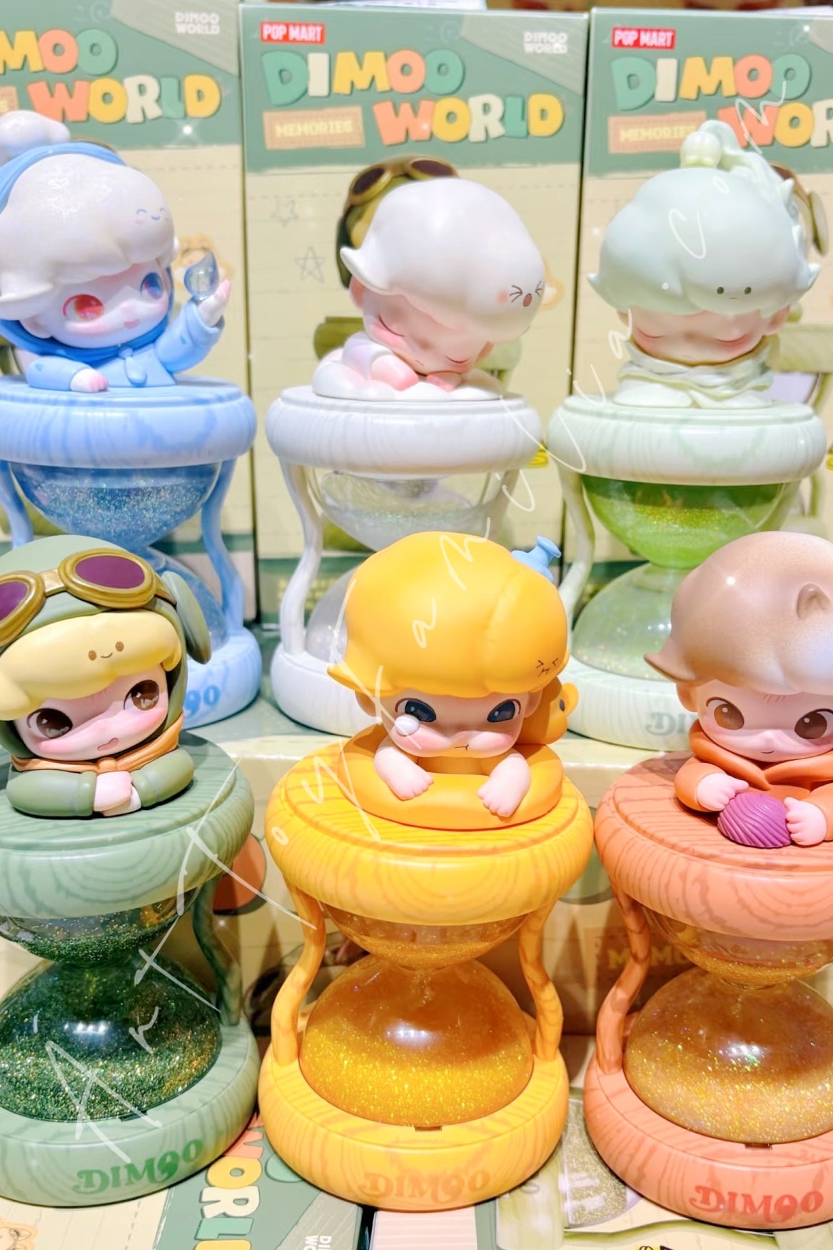 Dimoo Memories We Hold Series Glowing Hourgalss Crystal Ball | POP