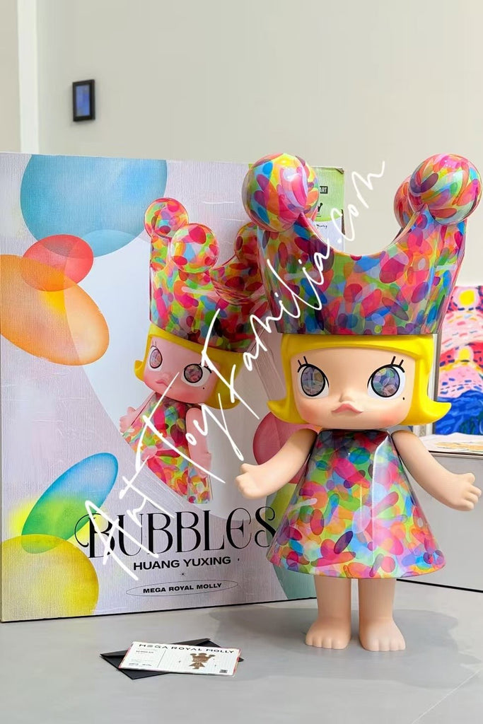 400% MEGA Royal Molly 400% Bubbles Huang Yuxing | POP MART – Art