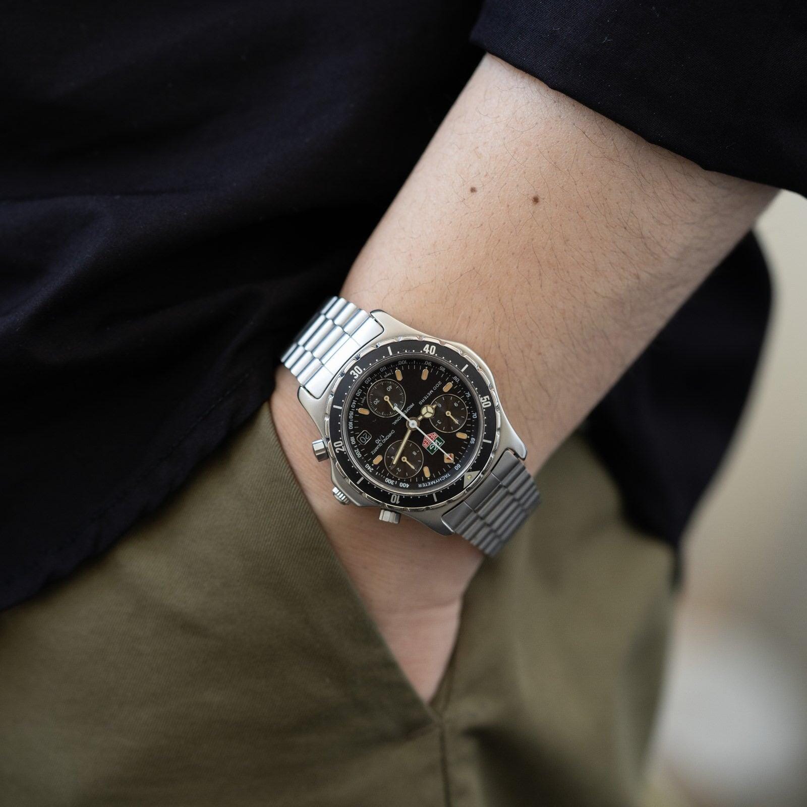 タグホイヤー 2000 プロフェッショナル 570.206 クロノグラフ 1990年代