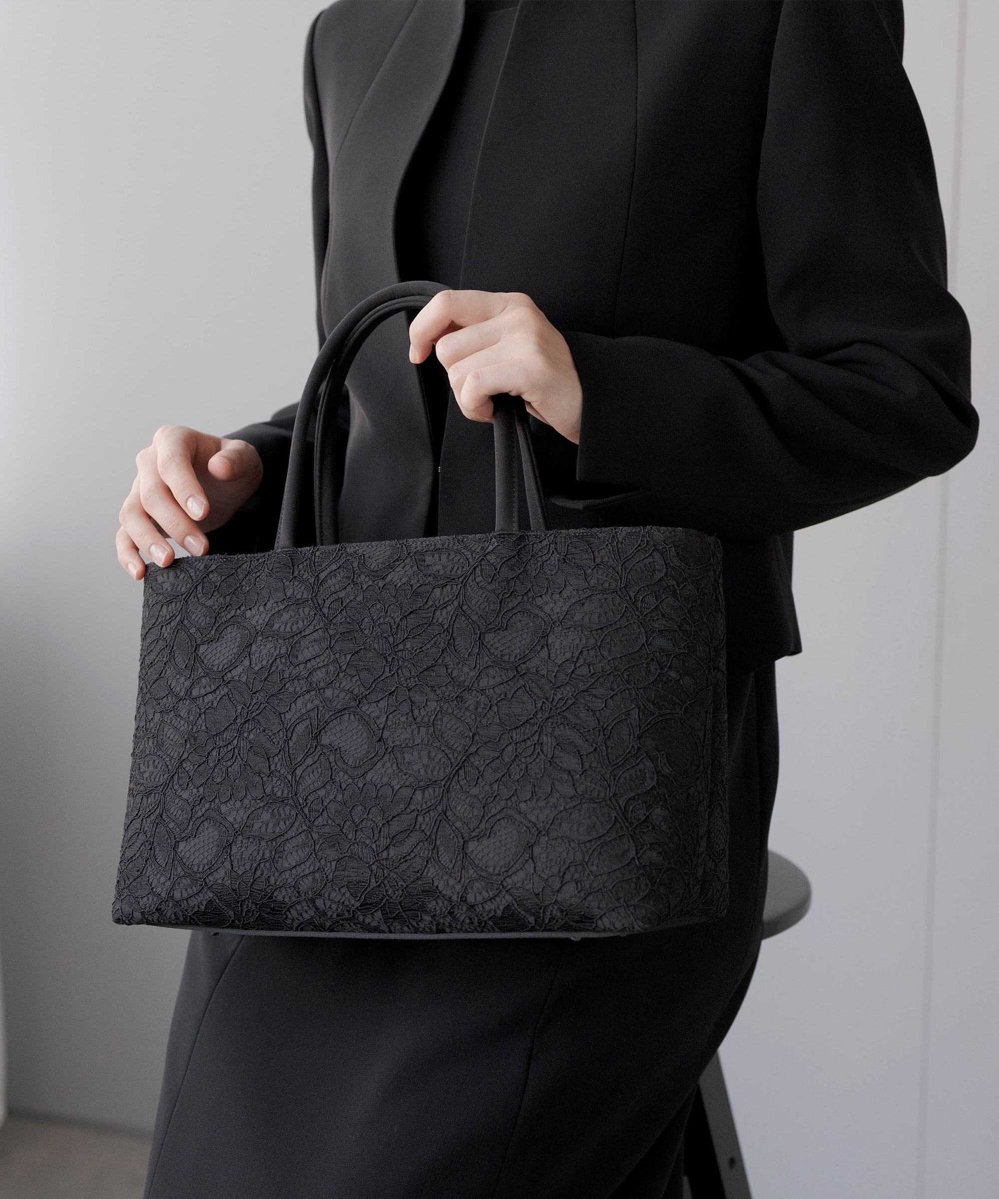 レースフォーマルトートバッグ - AWC | active worker components