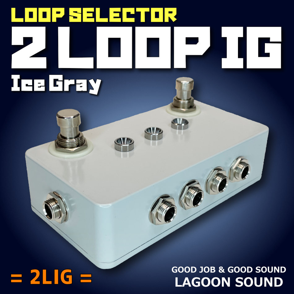 L2BK】LOOP 2《 2ループ ライン セレクター》=BK=【Loop1/True-Bypass