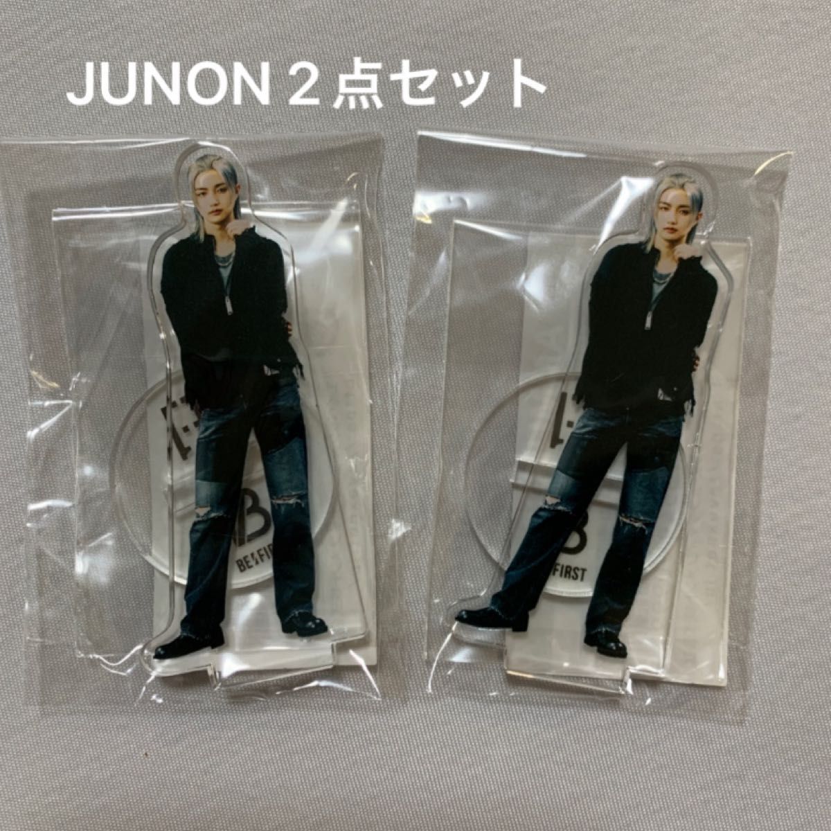 BE FIRST ジュノン アクスタ トレカset 新品未開封 アクリルスタンド