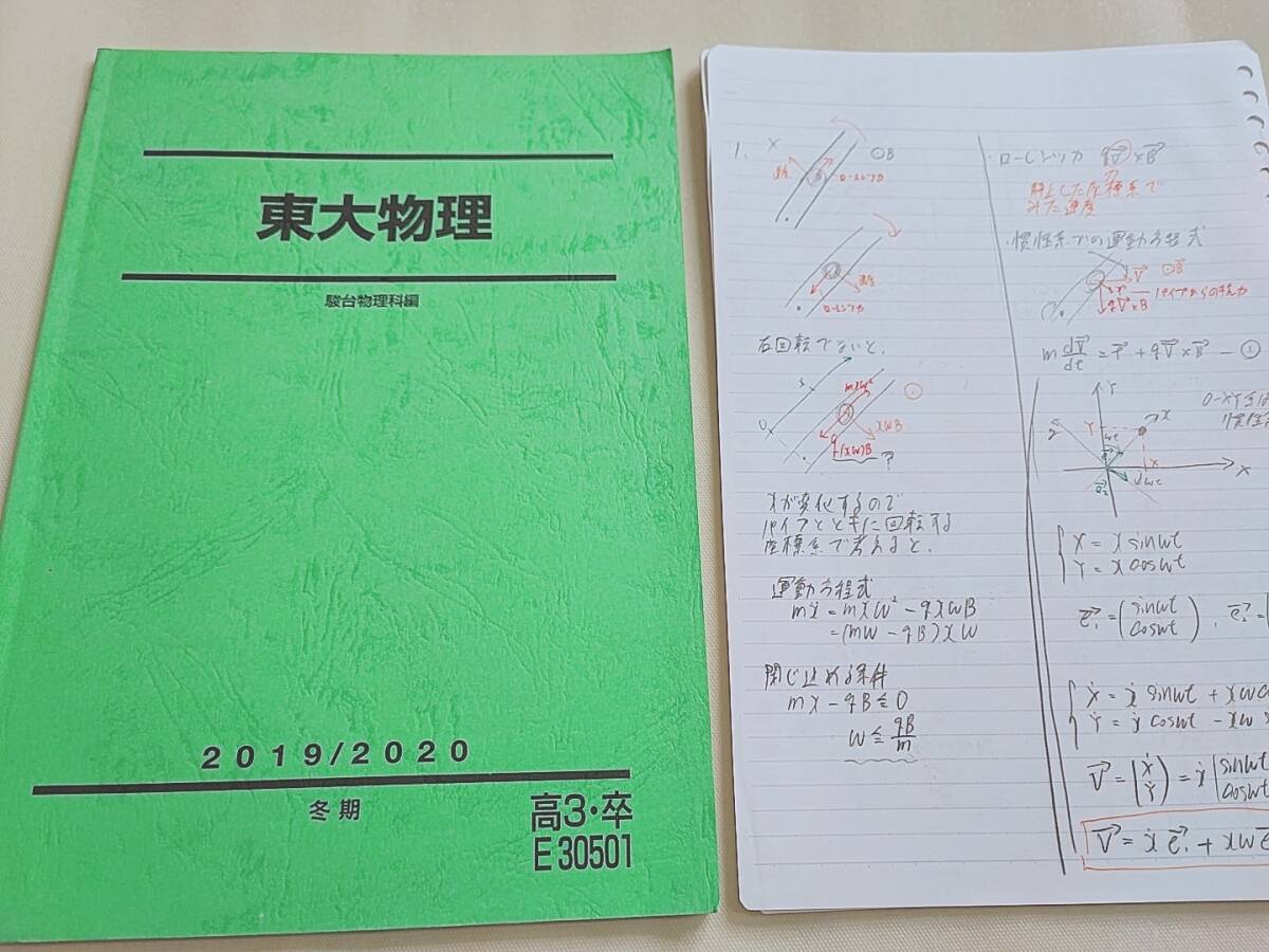駿台 井辺先生 高2エクストラα数学 プリント・板書 1～冬期 フルセット