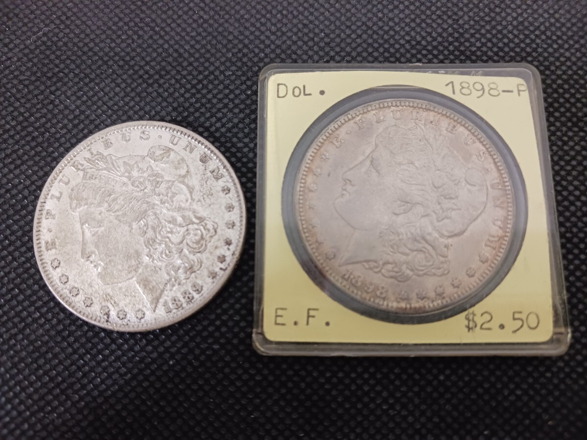 Yahoo!オークション -「モルガン銀貨 1889」の落札相場・落札価格