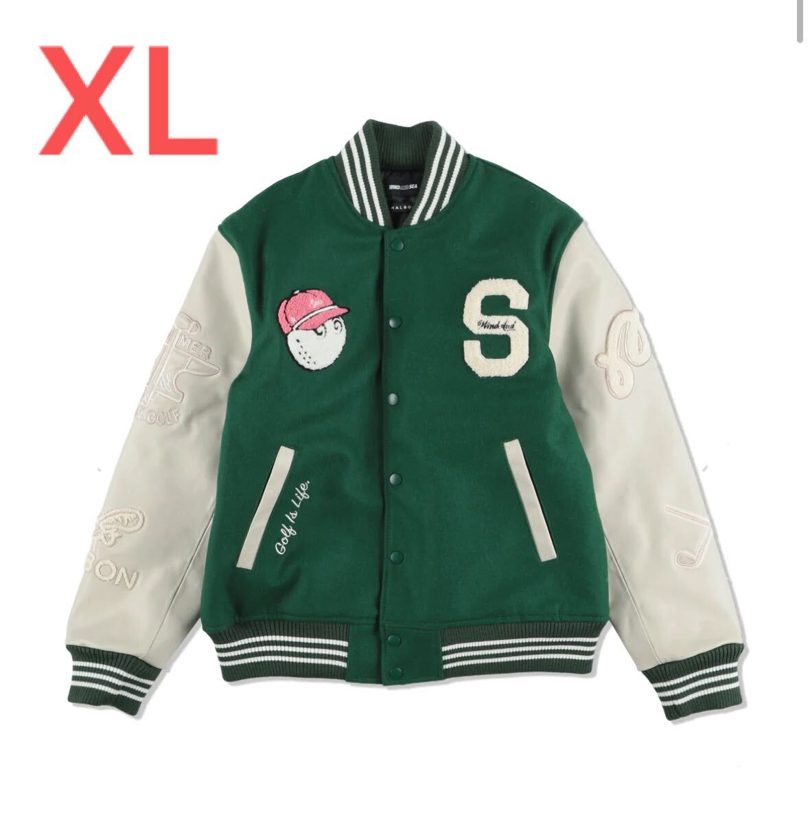 ロンハーマン X descendant varsity jacket L 15周年 スタジャン