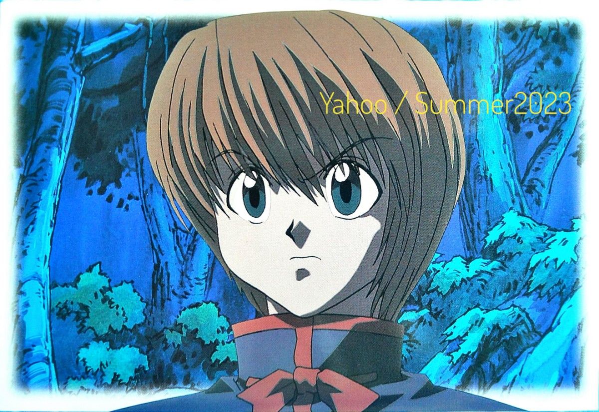 HUNTER×HUNTER ブロマイド クラピカ No 17 ポストカード CURAPICA 旧