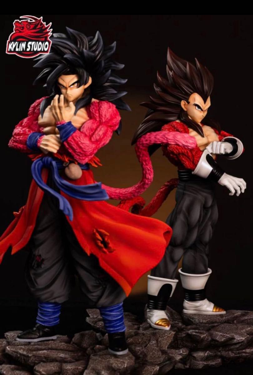 ドラゴンボール ベジータ スーパーサイヤ人4 ガレージキット