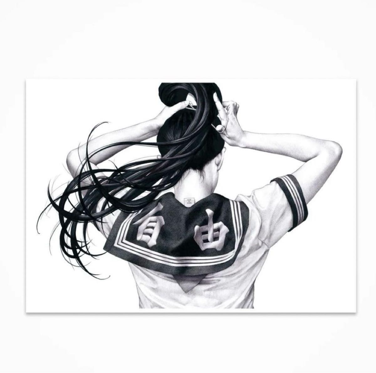 大友昇平 shohei otomo つむじ風 ポスター 額装品 / A3 297×420mm