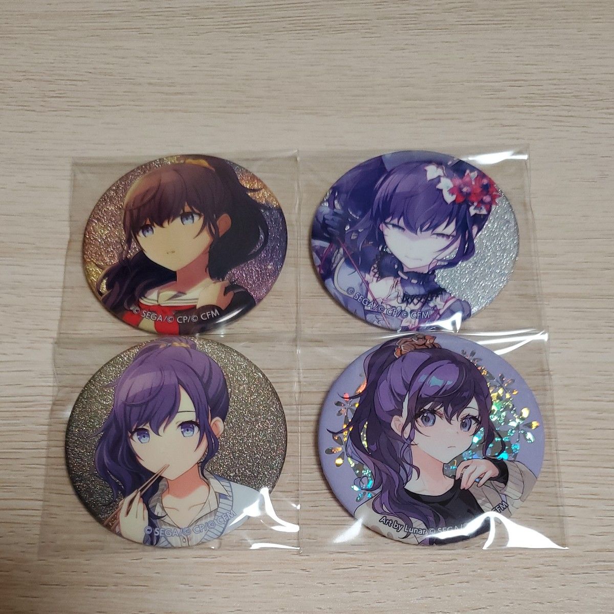 プロセカ 朝比奈まふゆ 缶バッジ vol 36B ワールドリンク｜Yahoo