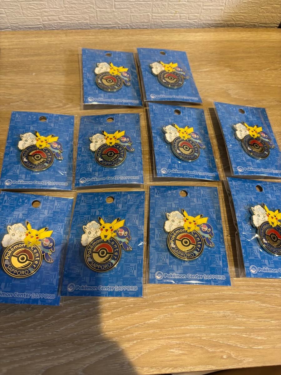 ポケモンセンターフクオカ限定品 ロゴピンズ 10個セット 【新品未開封