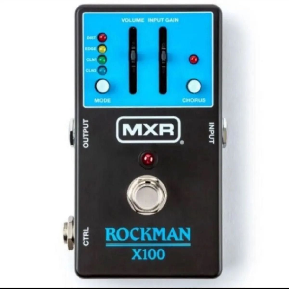 MXR ROCKMAN X100 ANALOG TONE PROCESSOR 用フットスイッチ ENDROLL製