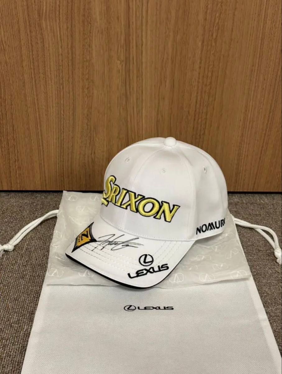 松山英樹 直筆サイン入りキャップ SRIXON Cleveland golf 一個のみ