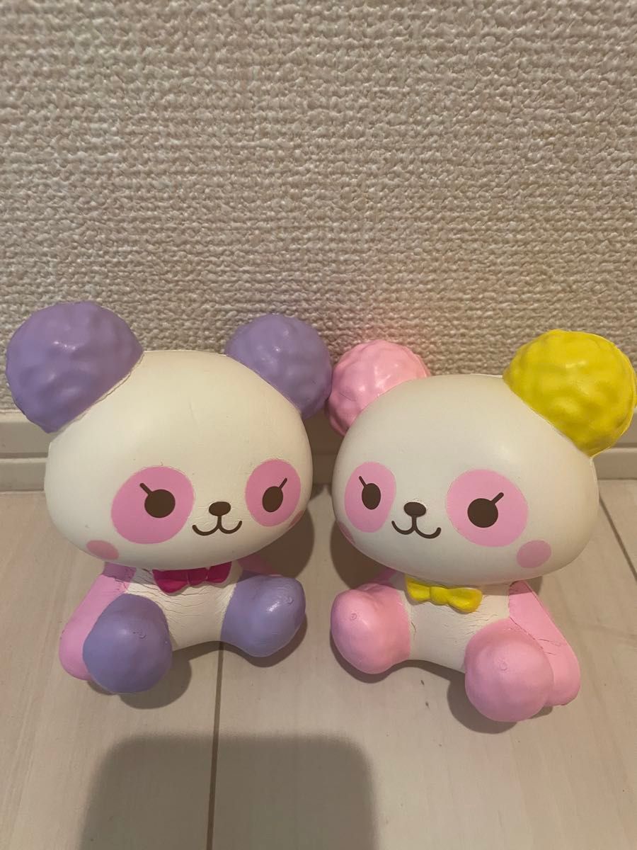 新品 スクイーズ レア 限定 BLOOM ブルーム コットンキャンディ パンダ