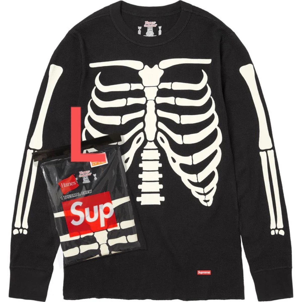 Supreme / Hanes Bones Thermal Crew (1 Pack) 25FW シュプリーム