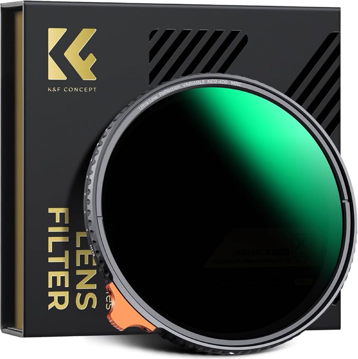 K&F concept 77mmレンズフィルター3つセット(ブラックミスト1/4