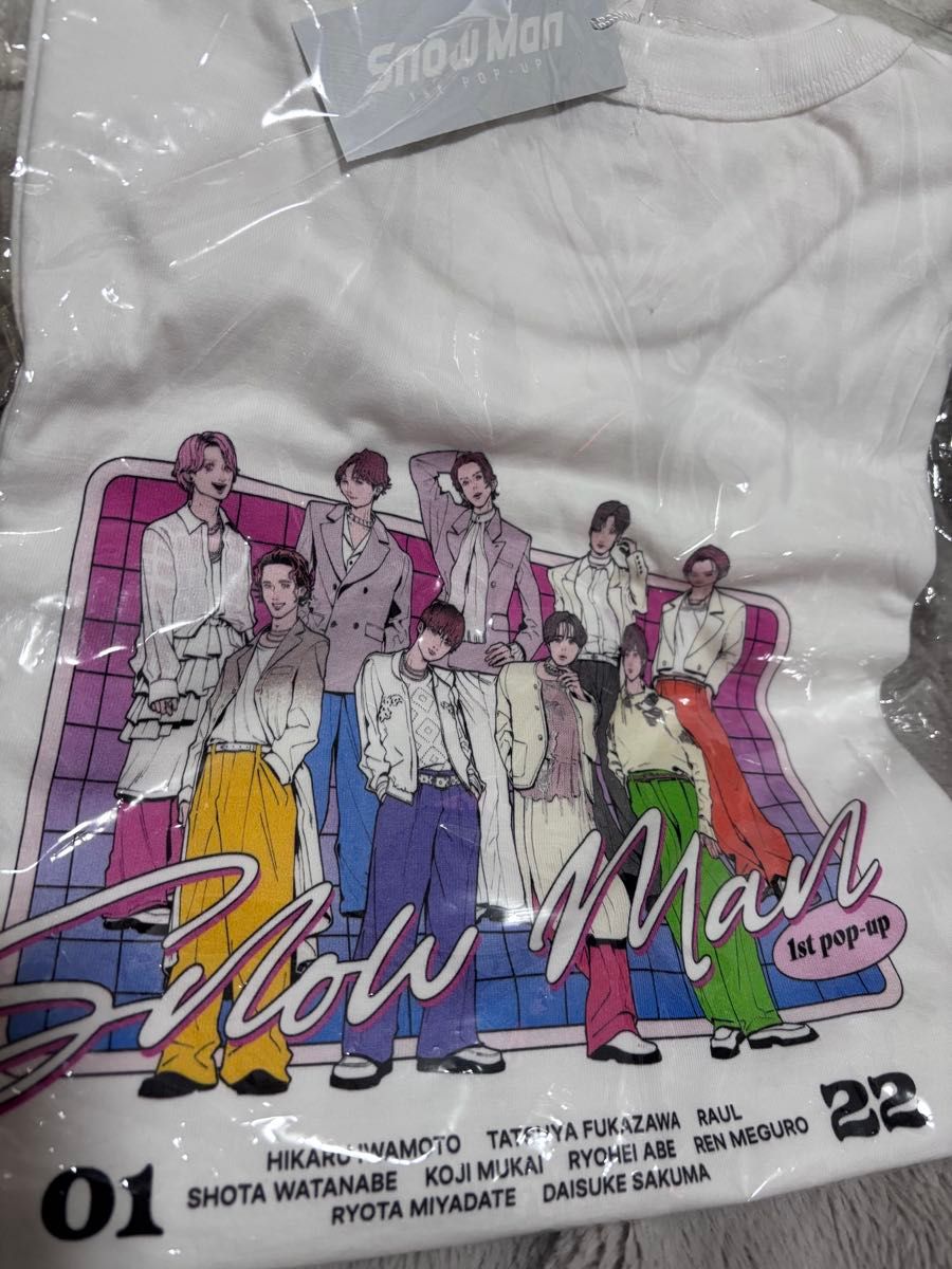 ラスト一点】 NAKAKI PANTZ × Snow Man Tシャツ Mサイズ POPUP｜Yahoo