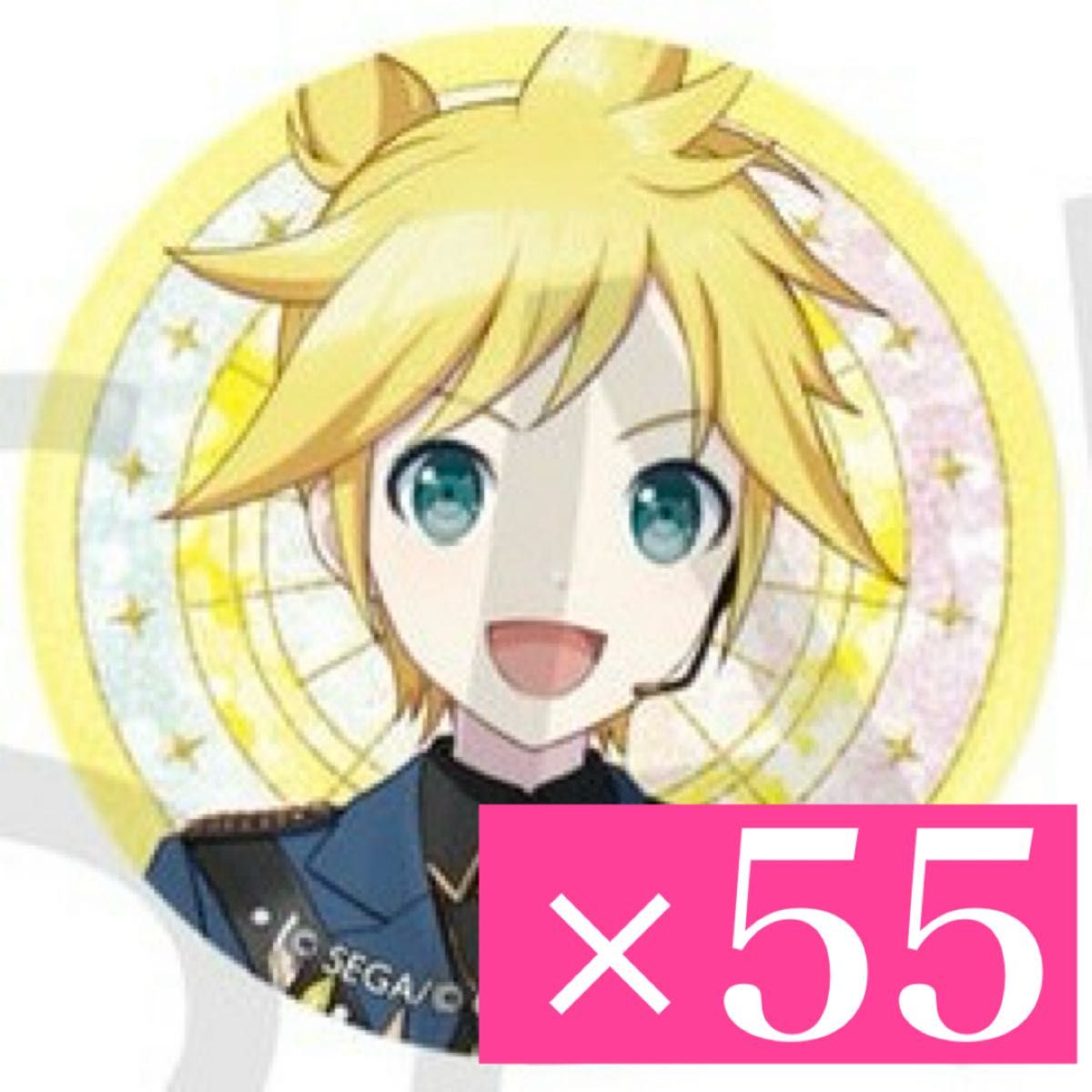 プロセカ】グリッター缶バッジコレクション 鏡音レン 3点【あんスタ