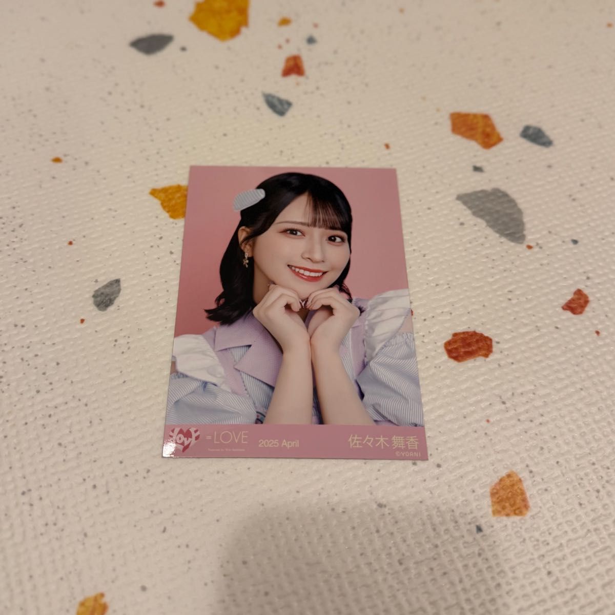 イコラブ 佐々木舞香 ダイナー 衣装 生写真 コンプ イコノイジョイ