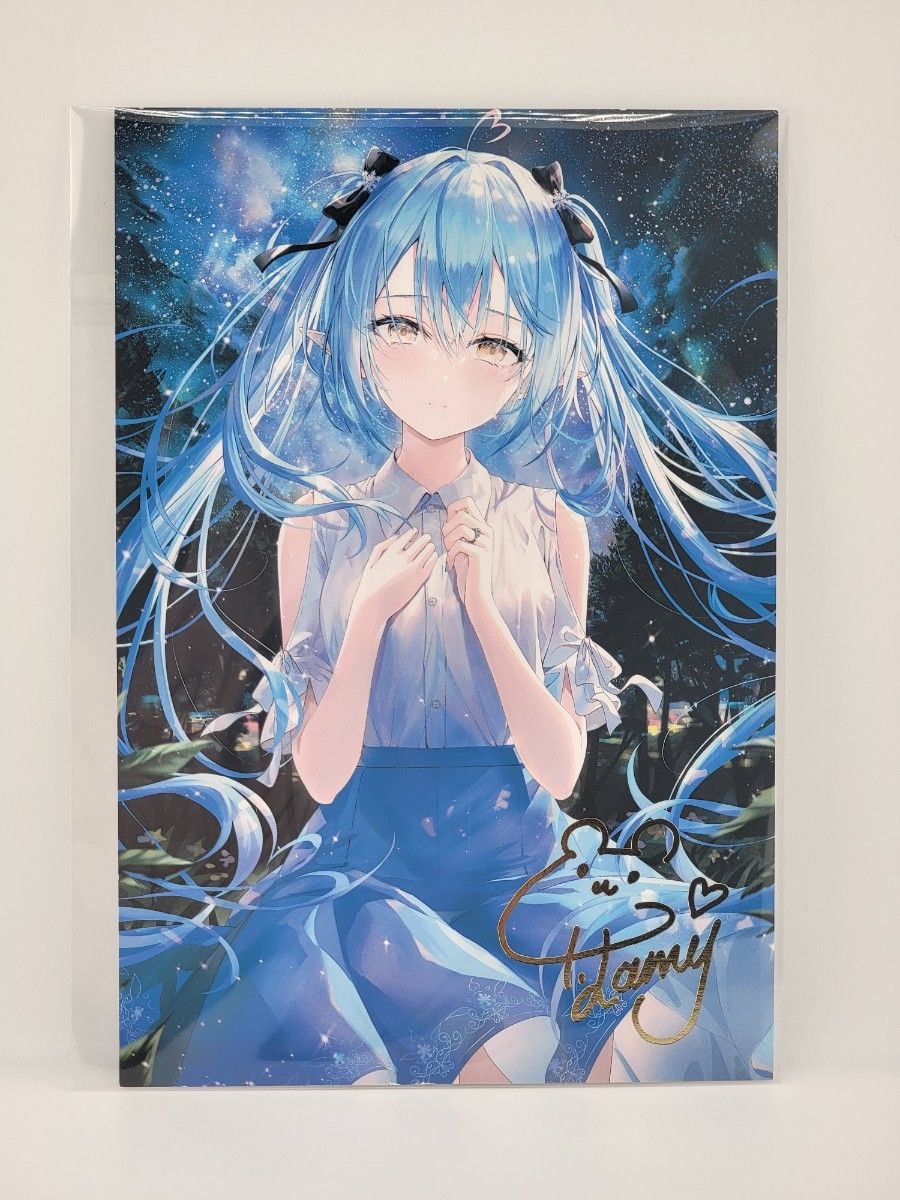 雪花ラミィ アクリルパネル hololive Xmas AR LIVE Sweet Happy