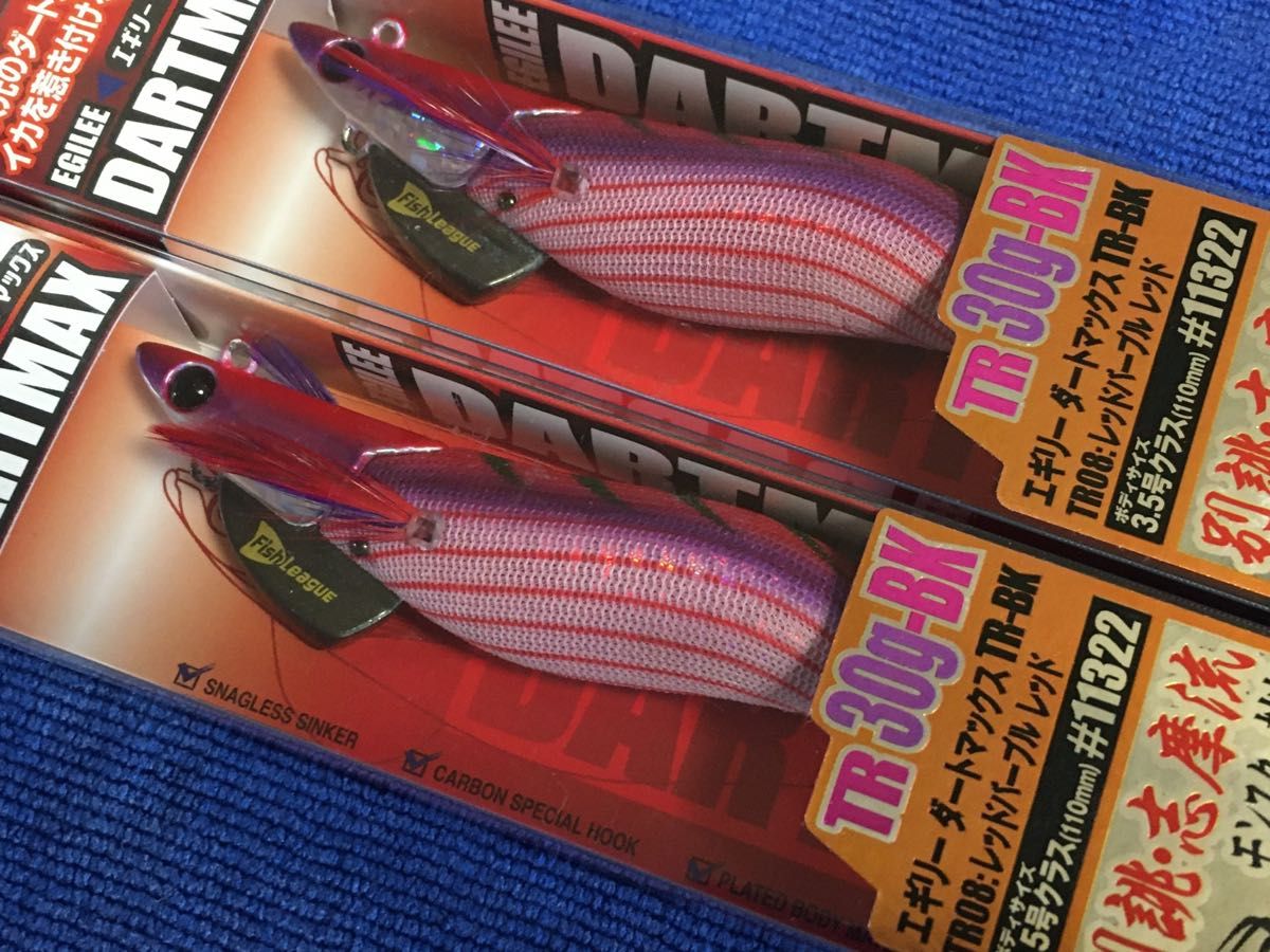 ダートマックス TR 30g ティップラン エギ ディープパープルボーダー