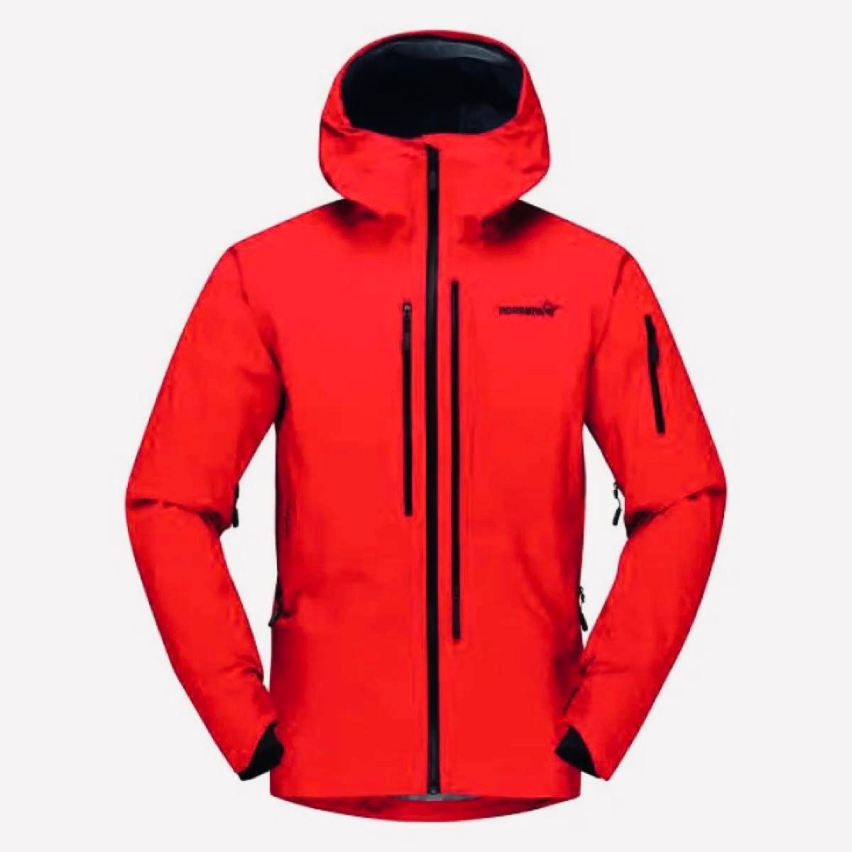 ノローナ norrona trollveggen Gore-Tex Pro Bib (M) サイズM Caviar