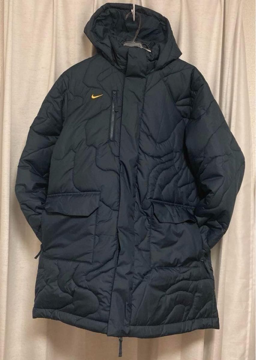 新品 ナイキ Therma-FIT レペル サイドライン ジャケット グリーン XL