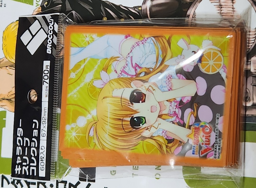 スリーブ 魔法少女リリカルなのはStrikerS 金銀キャンペーン 60枚