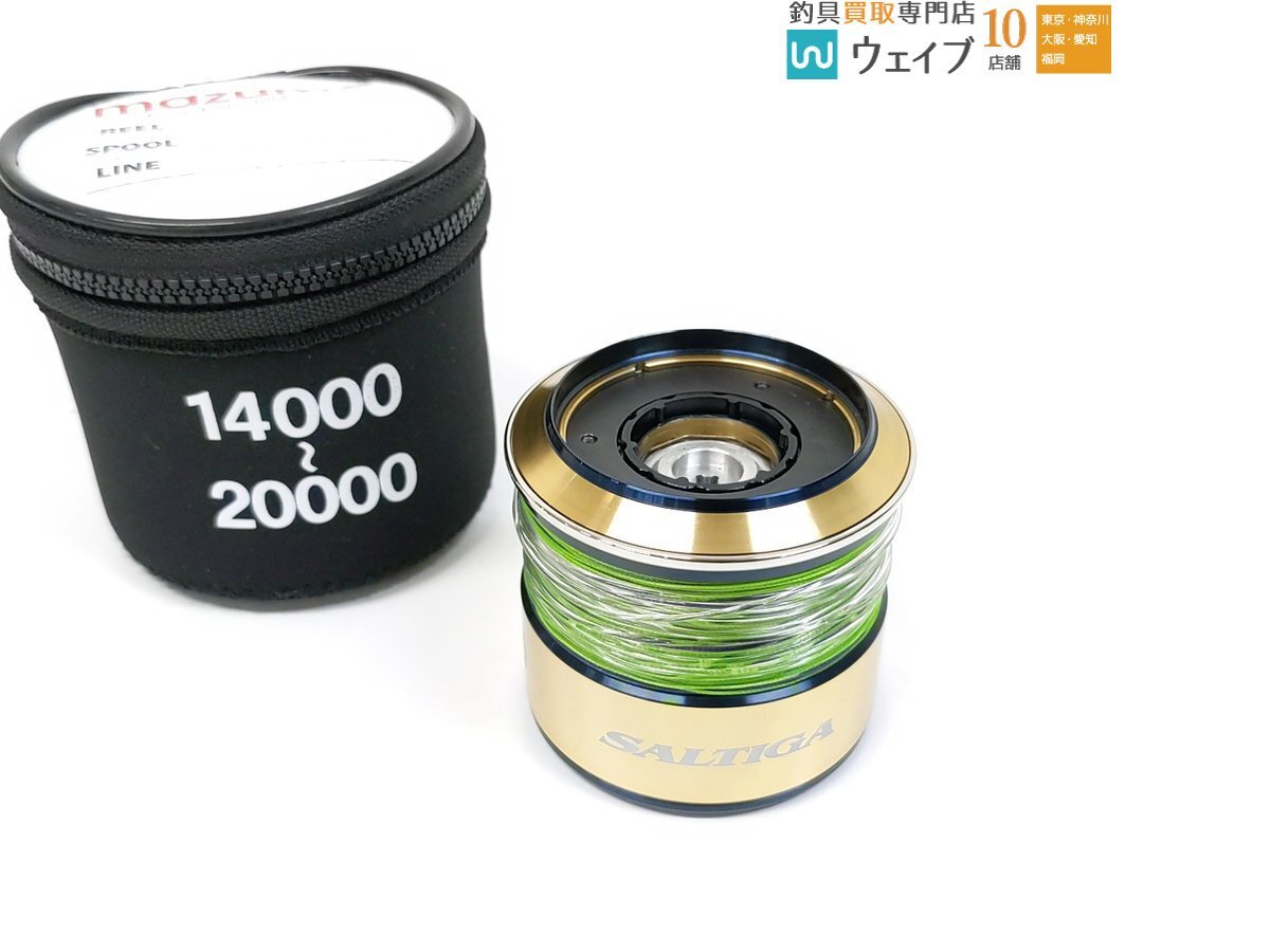 Yahoo!オークション -「ソルティガ 14000 スプール」の落札相場・落札価格