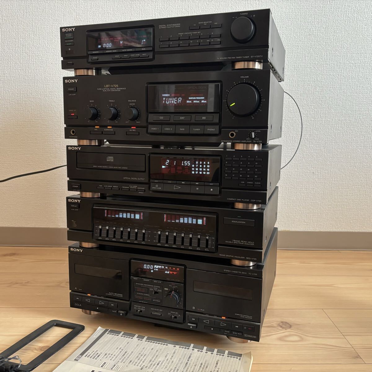Yahoo!オークション -「lbt-v725」(システムコンポ) (オーディオ機器