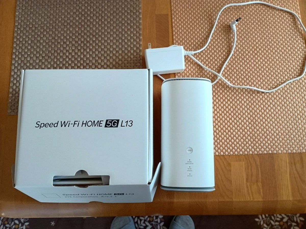 ZTE Speed Wi-Fi HOME 5G L13 ZTR02 無線LANルーター - 最安値・価格