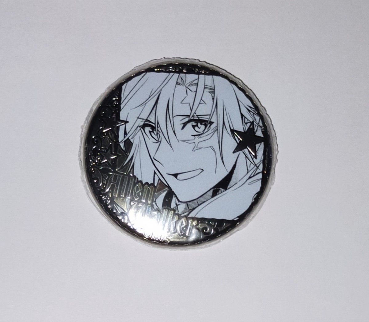 D Gray-man 白銀缶バッジコレクション 原画アートコースター アレン