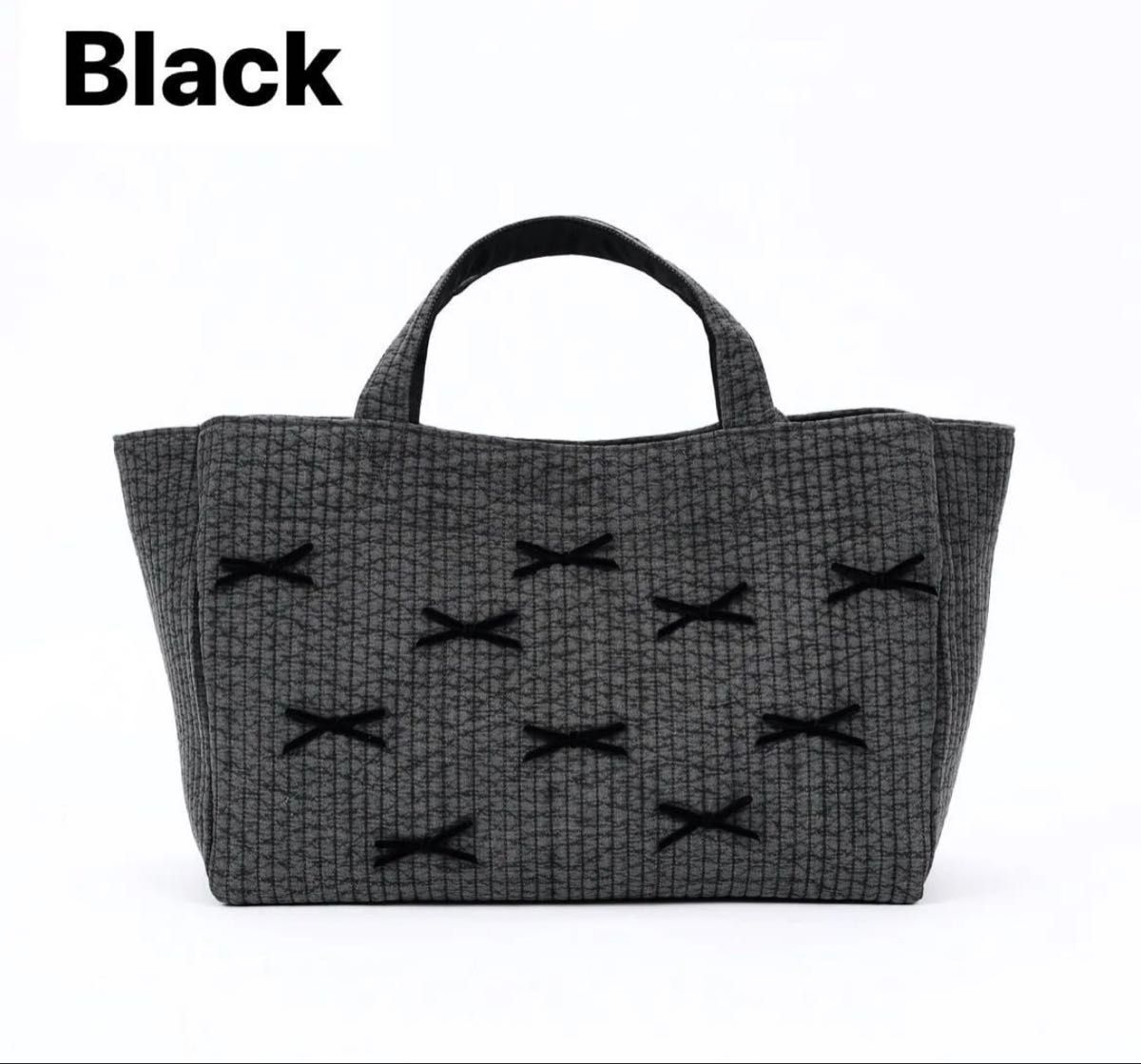 gypsohila ジプソフィア大人気リボンシリーズTravel Bag (L)BLACK