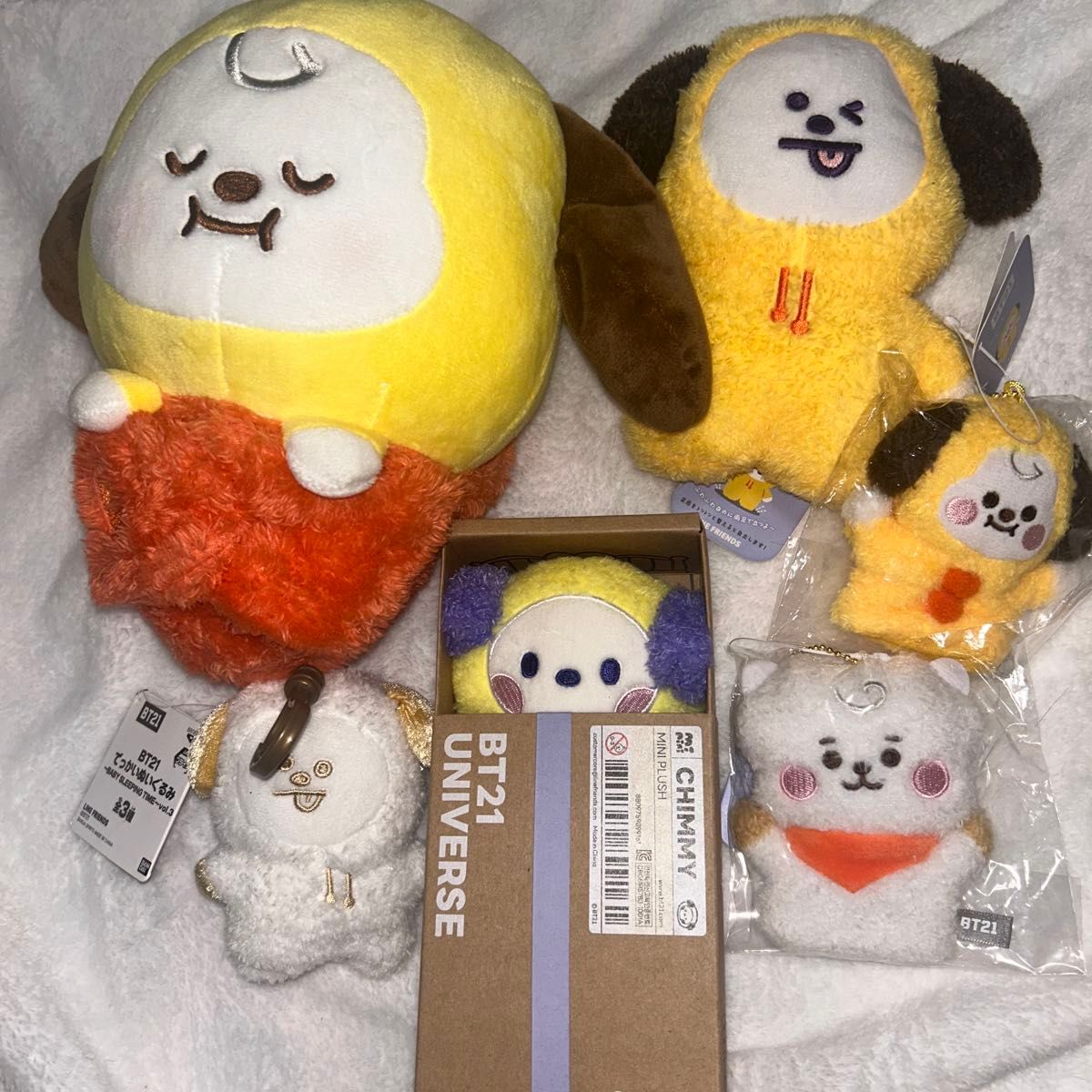 BTS BT21公式 ユニバース RJファミリー 家族 ぬいぐるみセット｜Yahoo