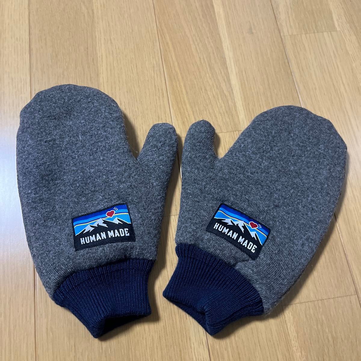 サイズL HUMAN MADE FLEECE GLOVES NAVY ヒューマンメイド フリース