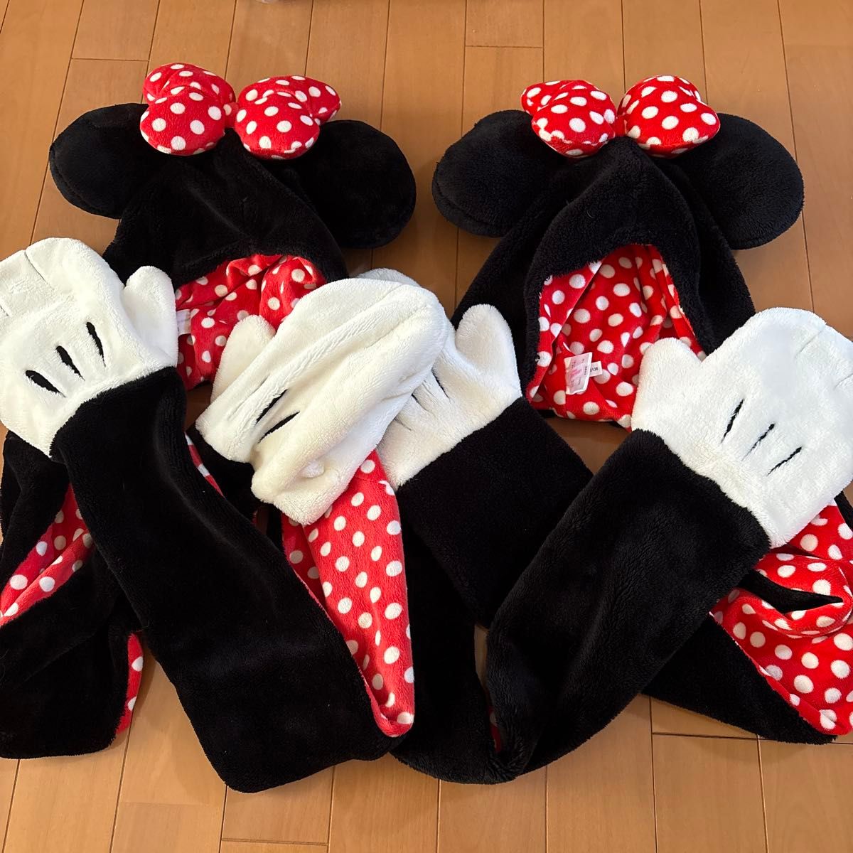 ディズニー ミニー ファンキャップ ミニーマウス マフラーキャップ