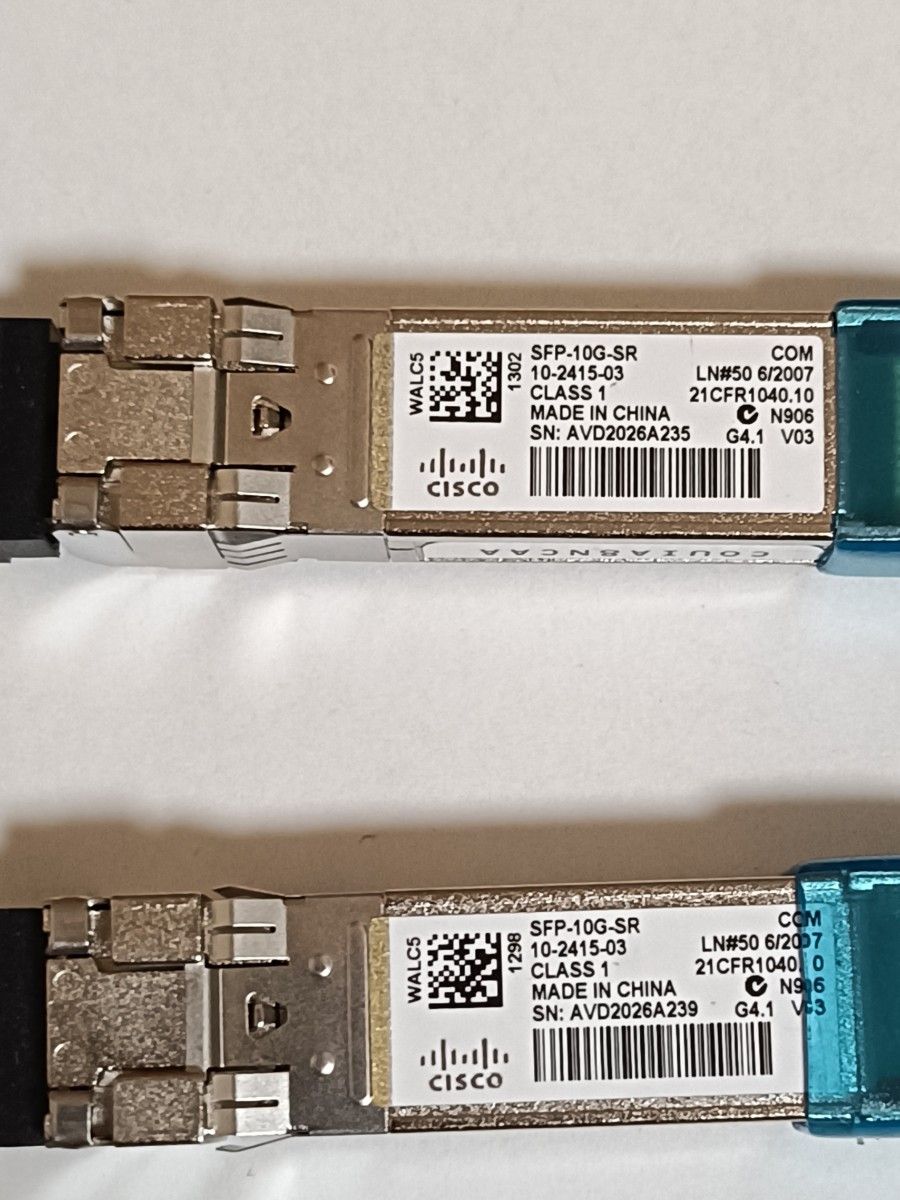 純正】Check Point 10G SFP+ トランシーバ 2個セット｜Yahoo!フリマ
