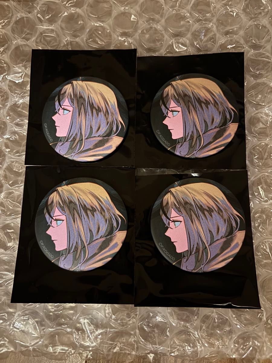 OVER REQUIEMZ マット缶バッジ CD缶 カウントダウンver クロード 4点