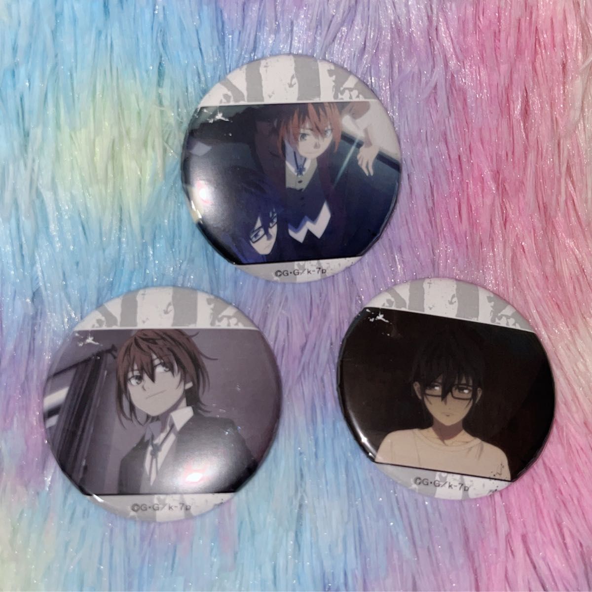 アニメK SEVEN STORIES 缶バッジセットB 八田美咲＆伏見猿比古｜Yahoo