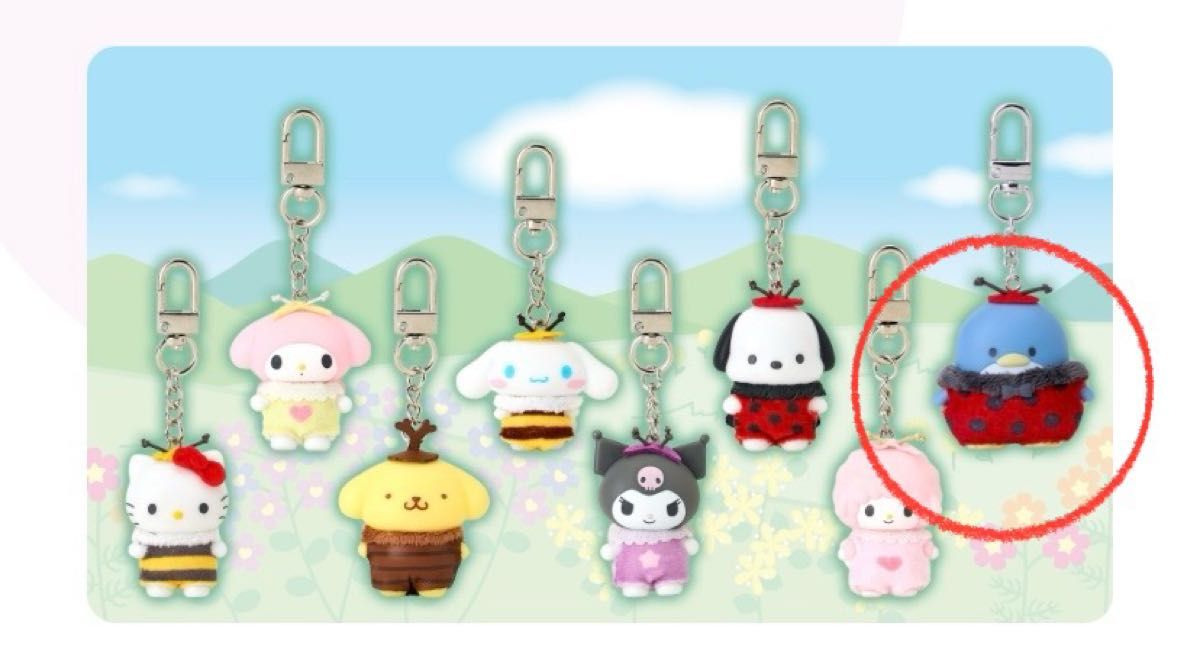 サンリオキャラクターズ ちびっとも スイーツ みずのいきもの 天使と小