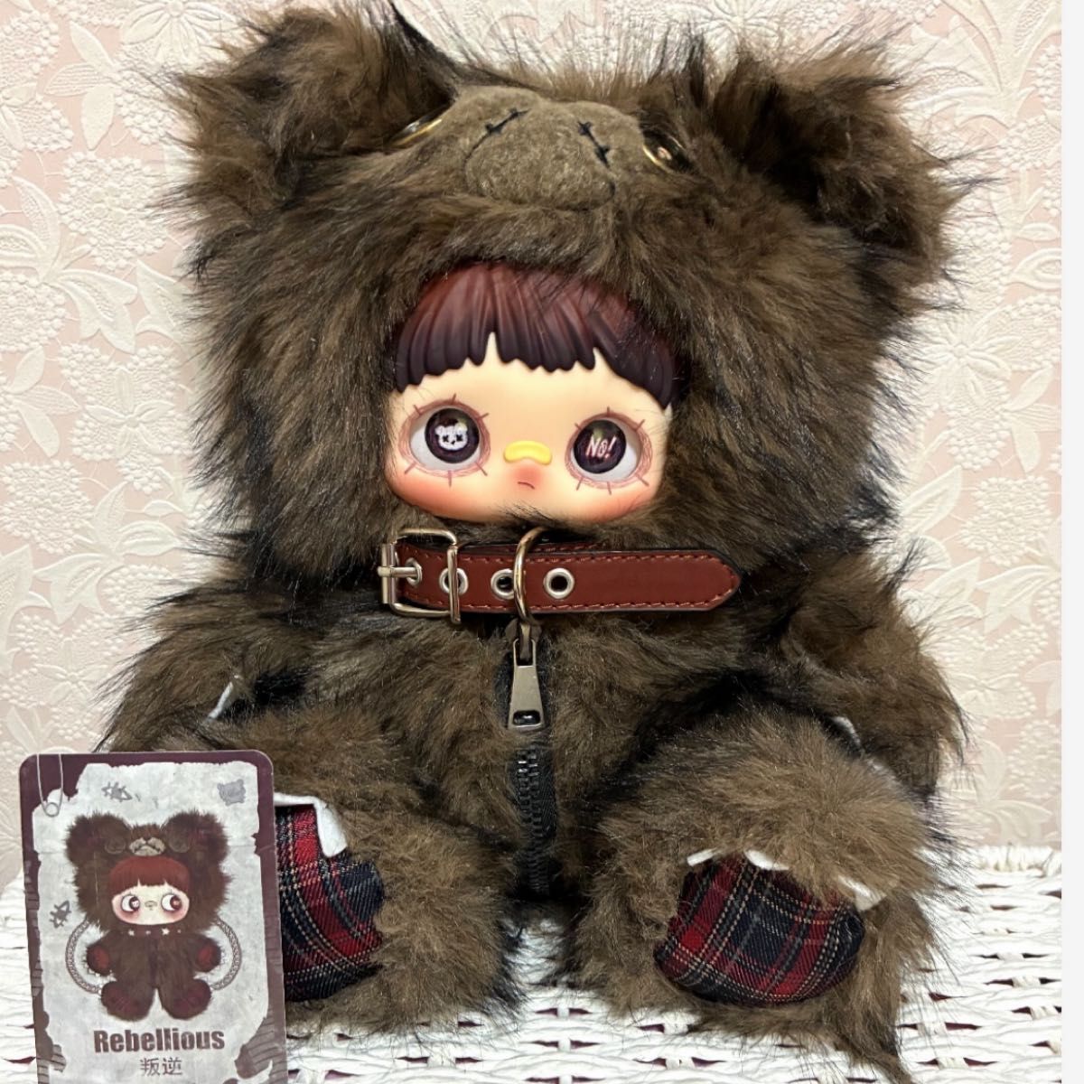 Maymei 反逆ぬいぐるみシリーズ 赤クマちゃん ぬいぐるみリュック